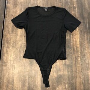 🧡 4/$20🧡 Mesh Black Bodysuit Top